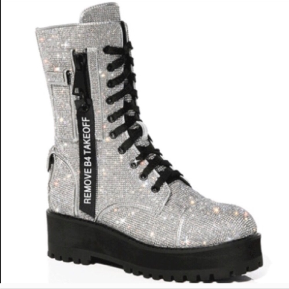 Dolls Kill - Billionaire Bling Boot Size 7 or 8